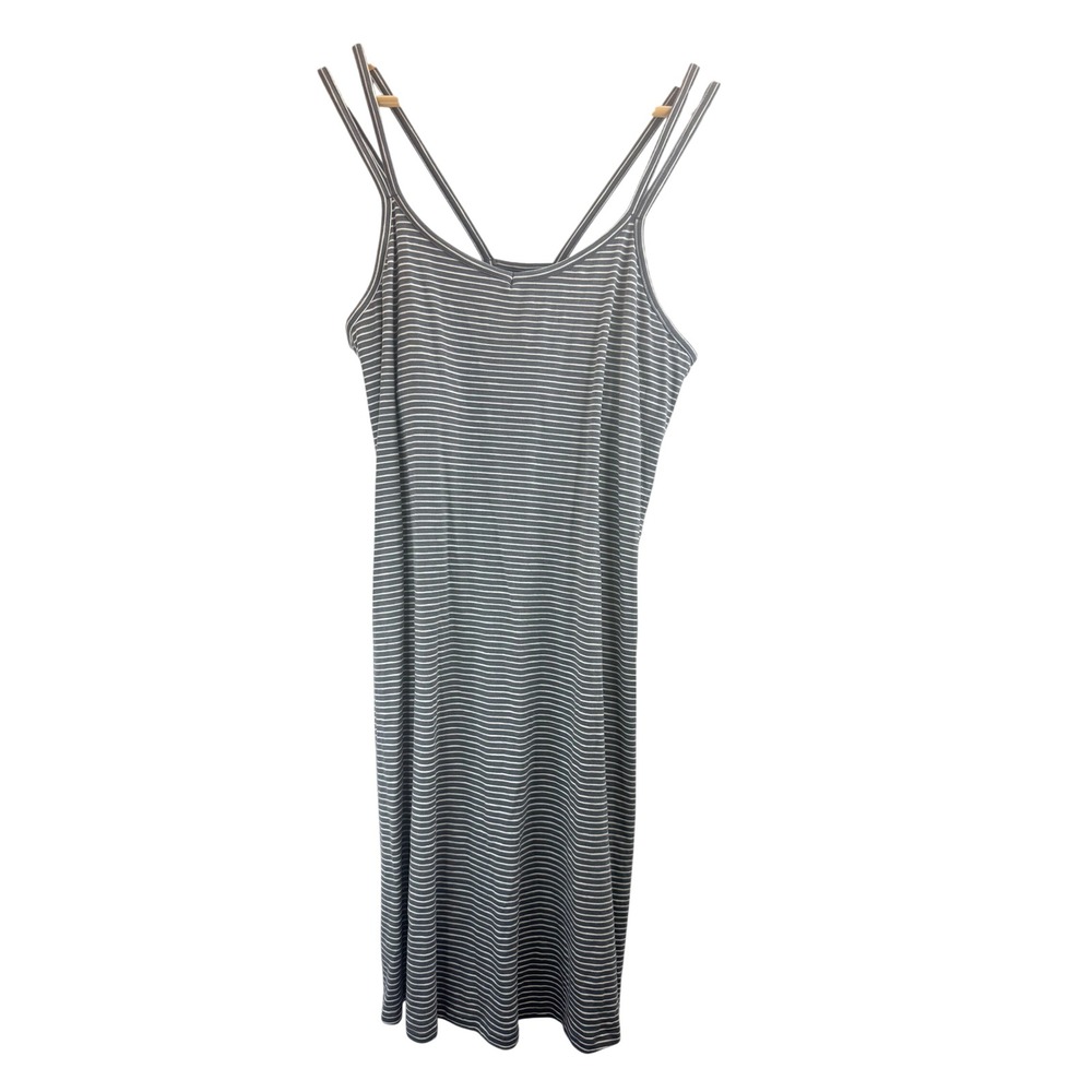 TOAD&CO Women's Striped Spaghetti Strap Maxi Dress Sz Small Beachy Casual Summer - Picture 2 of 11